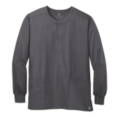 Snap Front Scrub Jacket Thumbnail