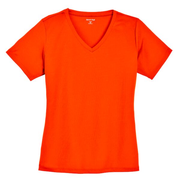 Ladies PosiCharge ® RacerMesh ® V Neck Tee Thumbnail
