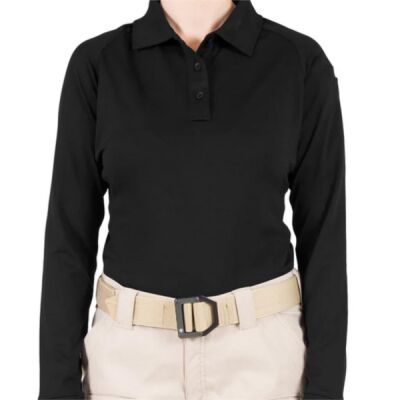 Women's Performance Long Sleeve Polo  Thumbnail